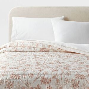 Room Essentials - Twin/Twin Extra Long Satin Quilt Copper - Room Ess Copper